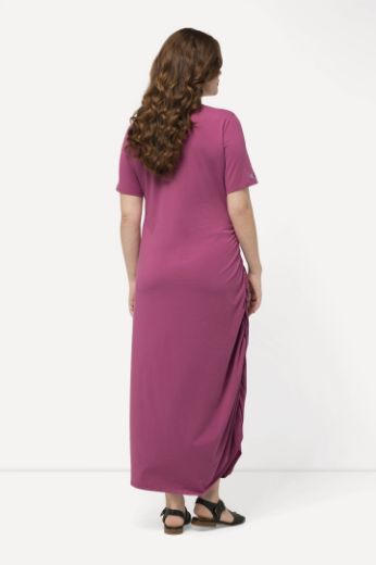 Plus size veliki brojevi Haljina maxi kratkih rukava za punije