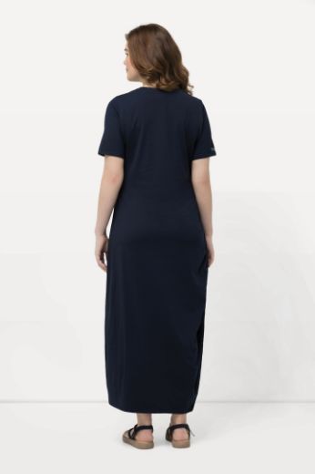 Plus size veliki brojevi Haljina maxi kratkih rukava za punije