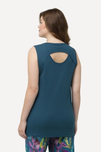 Plus size veliki brojevi Majica bez rukava s otvorom za punije