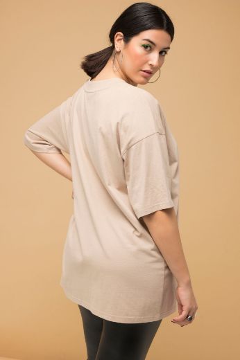 Plus size veliki brojevi Majica s natpisom za punije
