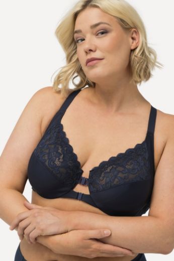 Plus size veliki brojevi Grudnjak s prednjim i stražnjim kopčanjem za punije