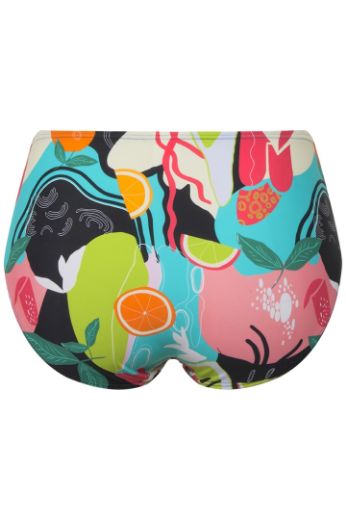 Plus size veliki brojevi Kupaći kostim Tankini s voćnim printom za punije