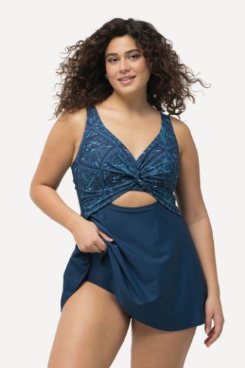 Plus size veliki brojevi Kupaći kostim haljina za punije
