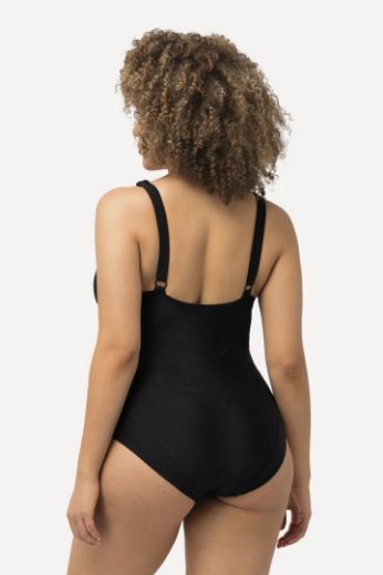 Plus size veliki brojevi Kupaći kostim jednodijelni s lagano podstavljenim košaricama za punije