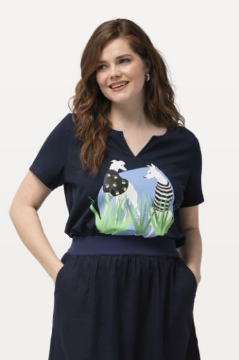 Plus size veliki brojevi Majica kratkih rukava A kroja motiv psa za punije