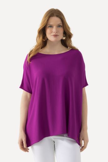 Plus size veliki brojevi Pulover sa spuštenim rukavima za punije