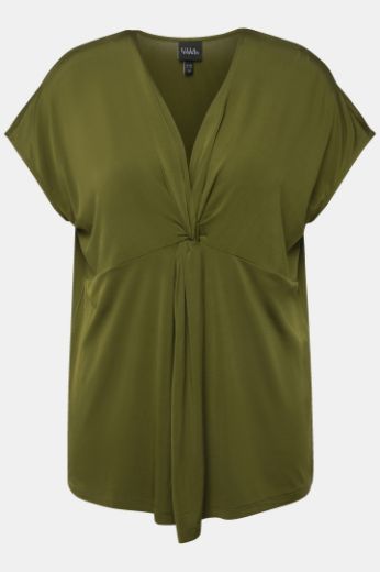 Plus size veliki brojevi Majica Slinky spuštenih rukava za punije