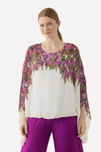 Plus size veliki brojevi Bluza cvjetnog printa za punije