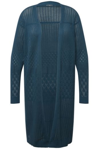 Plus size veliki brojevi Kardigan dužeg kroja za punije