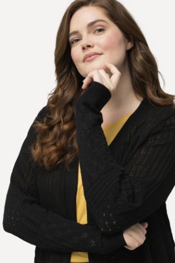 Plus size veliki brojevi Kardigan dužeg kroja za punije
