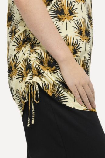 Plus size veliki brojevi Majica kratkih rukava okruglog ovratnika za punije