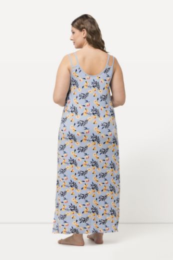 Plus size veliki brojevi Spavaćica tankih naramenica s printom voća za punije