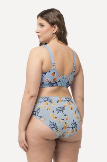 Plus size veliki brojevi Grudnjak bez žice s printom voća za punije