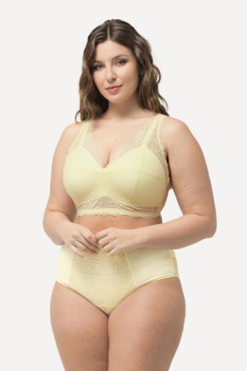 Plus size veliki brojevi Grudnjak bez žice od čipke za punije
