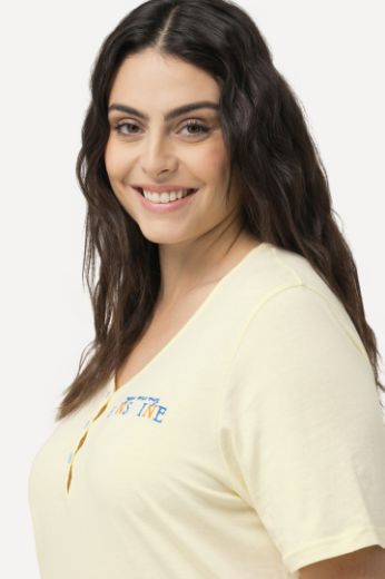 Plus size veliki brojevi Spavaćica kratkih rukava 2 komada za punije