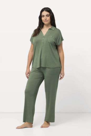 Plus size veliki brojevi Pidžama kratkih rukava za punije