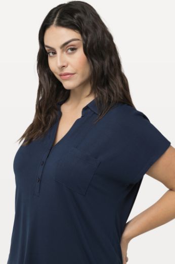 Plus size veliki brojevi Pidžama kratkih rukava za punije