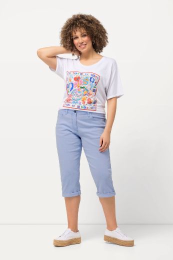 Plus size veliki brojevi Hlače Capri za punije