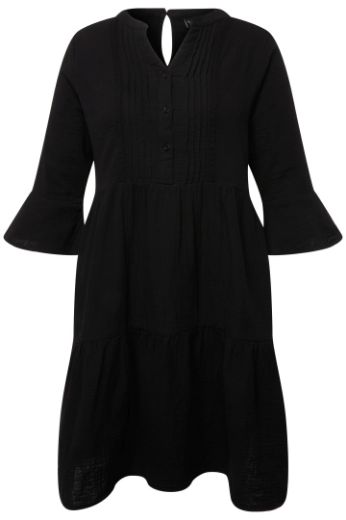 Plus size veliki brojevi Haljina s 3/4 rukavima za punije