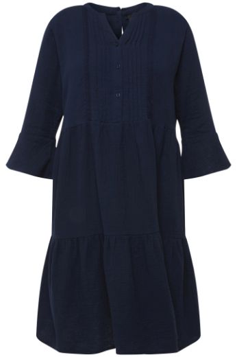 Plus size veliki brojevi Haljina s 3/4 rukavima za punije