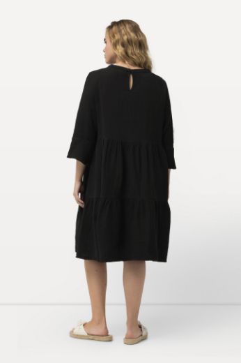 Plus size veliki brojevi Haljina s 3/4 rukavima za punije