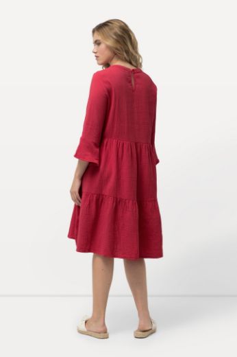 Plus size veliki brojevi Haljina s 3/4 rukavima za punije