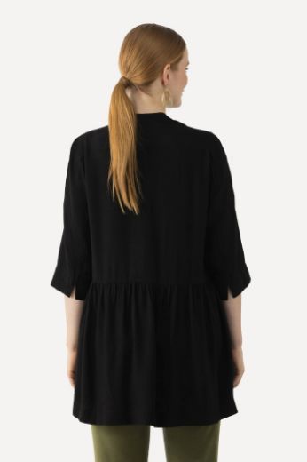 Plus size veliki brojevi Tunika s 3/4 rukavima za punije