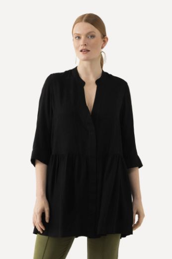 Plus size veliki brojevi Tunika s 3/4 rukavima za punije