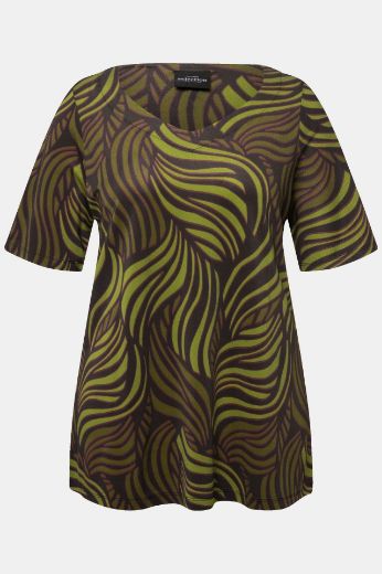 Plus size veliki brojevi Majica kratkih rukava Slinky za punije