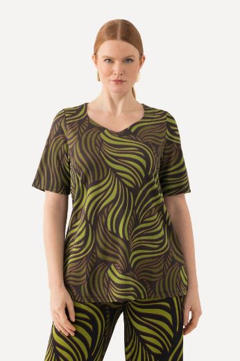 Plus size veliki brojevi Majica kratkih rukava Slinky za punije