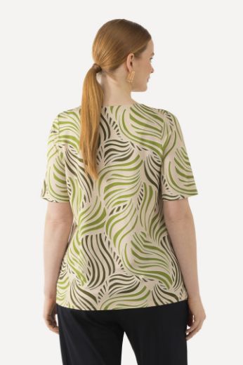 Plus size veliki brojevi Majica kratkih rukava Slinky za punije