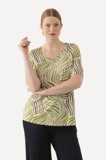 Plus size veliki brojevi Majica kratkih rukava Slinky za punije