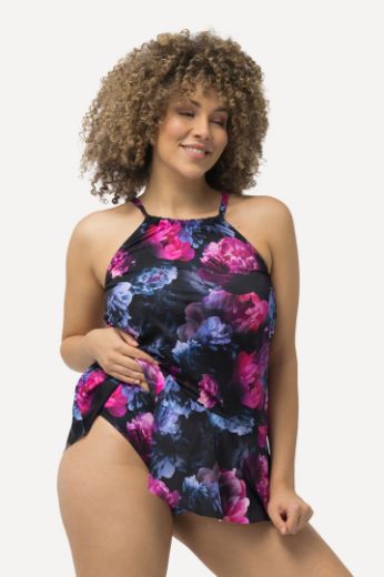 Plus size veliki brojevi Kupaći kostim Tankini s volanom za punije