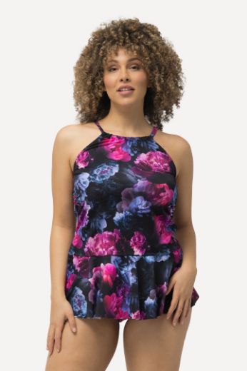 Plus size veliki brojevi Kupaći kostim Tankini s volanom za punije