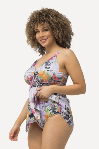 Plus size veliki brojevi Kupaći kostim Tankini s printom voća za punije