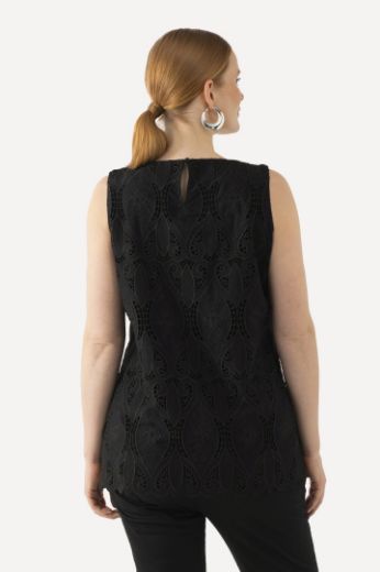 Plus size veliki brojevi Top od čipke za punije