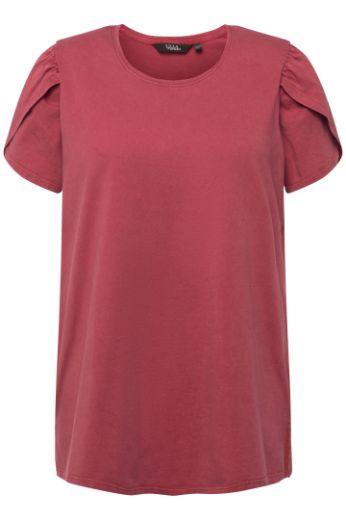 Plus size veliki brojevi Majica A kroja s nabranim rukavima za punije