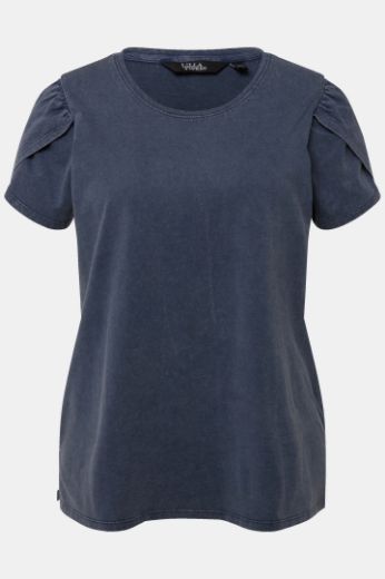 Plus size veliki brojevi Majica A kroja s nabranim rukavima za punije