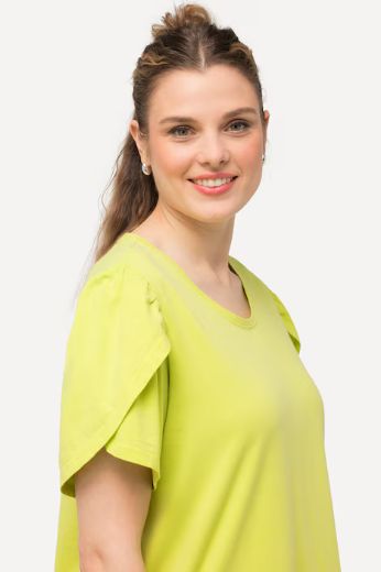Plus size veliki brojevi Majica A kroja s nabranim rukavima za punije
