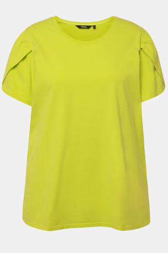 Plus size veliki brojevi Majica A kroja s nabranim rukavima za punije