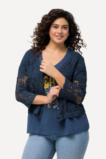 Plus size veliki brojevi Kardigan kraćeg modela za punije