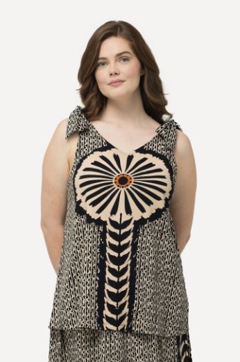 Plus size veliki brojevi Top s printom za punije