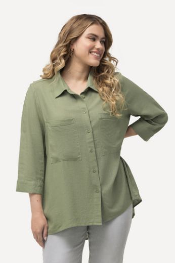 Plus size veliki brojevi Košulja s 3/4 rukavima za punije