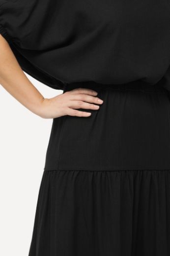 Plus size veliki brojevi Suknja maxi s volanima za punije