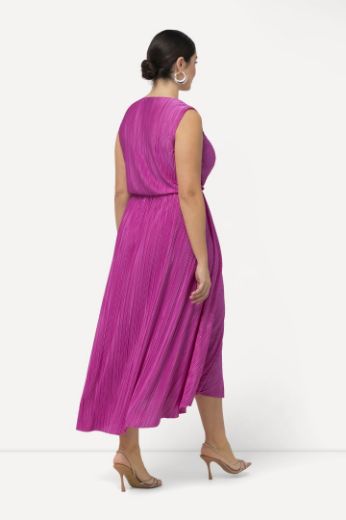 Plus size veliki brojevi Haljina maxi bez rukava V ovratnika za punije