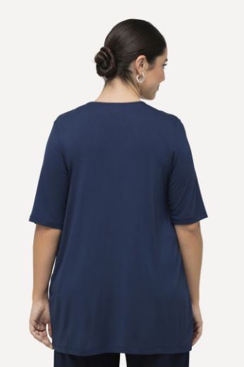 Plus size veliki brojevi Majica kratkih rukava s ukrasnim dodatkom za punije
