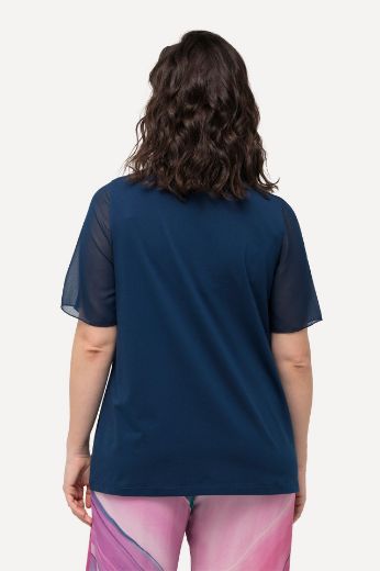 Plus size veliki brojevi Majica kratkih rukava V izreza za punije