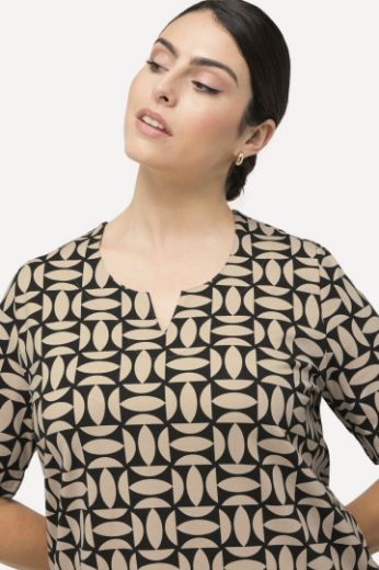 Plus size veliki brojevi Majica kratkih rukava s printom za punije