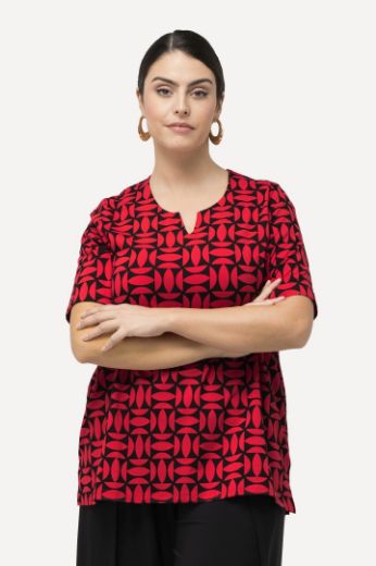Plus size veliki brojevi Majica kratkih rukava s printom za punije