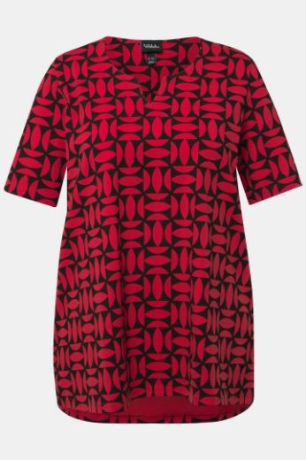 Plus size veliki brojevi Majica kratkih rukava s printom za punije